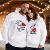 Couple Hoodies  لطلب الطلب، أرسل رسالة على الواتساب. - Image 2